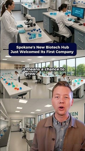 Spokane’s New Biotech Hub Just Welcomed Its First Company 🧬🚀