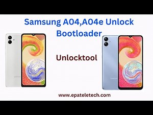 Samsung MTK A04e A042f,A04 A045f Unlock Bootloader unlocktool