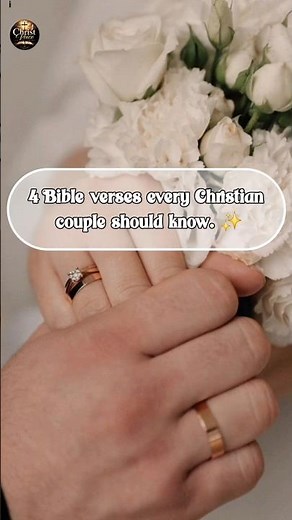 4 Bible Verses Every Christian Relationship Needs ❤️✝️ | ChristianRelationship #GodlyRelationship