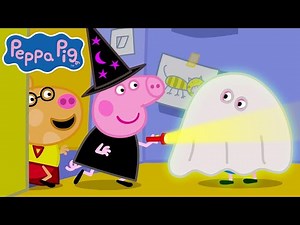 It's a GHOST! 👻 Peppa Pig TV Halloween Episodes |
