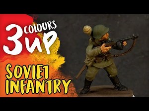 World War 2 Late War Soviet Infantry Painting Tutorial | Bolt Action