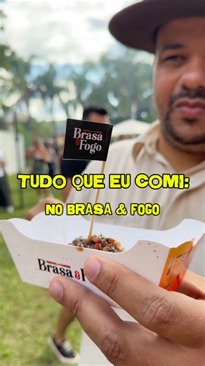 Gui Barbosa Vaipraondemoc on Instagram: "Tudo que eu comi no @brasaefogooficial o maior open food de churrasco do Norte de Minas!"