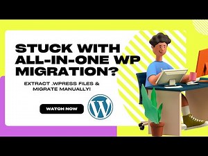 Stuck with All-in-One WP Migration? Extract .wpress Files & Migrate Manually!