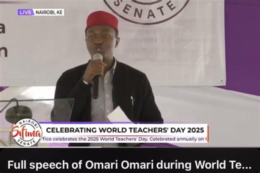 Messages are streaming in to congratulate Omari Omari on the birth of his daughter. Apart from being vocal on JSS matters, Omari has been a strong and consistent voice on teachers’ medical cover especially the Maternity Package. After reading his latest facebook post, I now understand why. He has always insisted that teachers deserve access to quality maternity services to safeguard the lives of both mother and child. Congratulations Omari! May Nairobi teachers give you victory. You advocate for