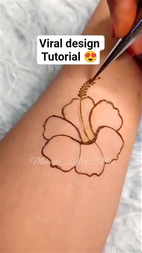 Try this viral design#stepbystep#easy#mehndi#tatorial#henna#viral#youtubeshorts#music#song#2026