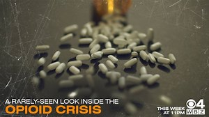 Every day, 4 people die from opioid overdoses in Massachusetts alone. Over the next 4 nights, WBZ News brings you a rarely seen view Inside the Opioid Epidemic. We'll go out with police officers, talk to victims, even take you inside the ER. WBZ News at 11. | WBZ / CBS News Boston