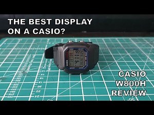 The Best Display On A Casio? - Casio W800H Review