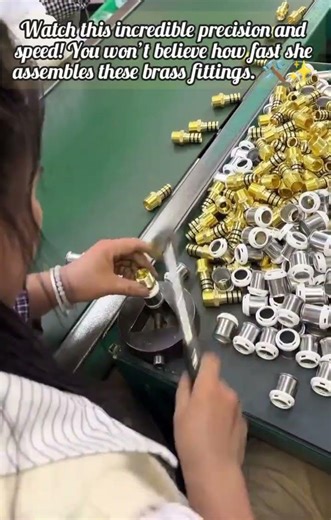 Amazing Factory Skills: Fast Manual Hardware Component Assembly