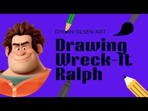 How to Draw Wreck-It Ralph (Disney’s Wreck-It Ralph)
