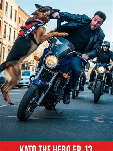 KATO THE HERO EP. 13 — They Chased Him To Teach Him A Lesson... Kato Had A Different Lesson Planned 😱😤🐾 Kato the hero dog episode 13 Hero Paws Stories motorbike Dog pulls biker off motorbike New York German shepherd leads bikers to rescue Hero dog saves woman from robbery Kato hero dog motorbike story Most shocking dog rescue video 2025 Dog outsmarts bikers to save woman Most viral dog rescue video worldwide German shepherd unexpected hero story #KatoTheHero #HeroPawsStories #GermanShepherd #