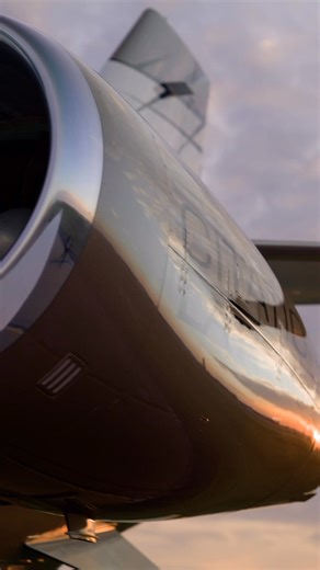 Citation Latitude is glowing 🌅 #cessna | Cessna