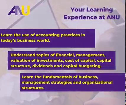 Our Business Administration Management associate’s degree program is perfect for students who are unsure of what area of business they want to pursue but want to learn the groundwork of business practices and professional skills! Gain a broad view of business fundamentals with American National University https://an.edu/programs/associates/business-administration-management-associates | American National University | Facebook