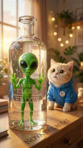 Look closely at the bottle label... 😳