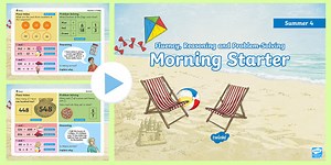 Year 3 Maths Summer Morning Starter PowerPoint 4