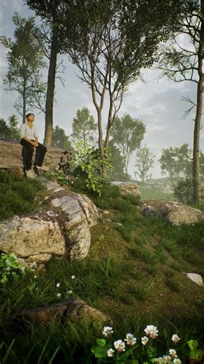I Put Myself Inside Unreal Engine 😱 | Virtual Production Shot #unrealengine5 #ue5 #3danimation