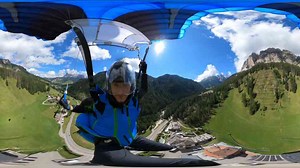 This 360° wingsuit flight is straight out of Star Wars