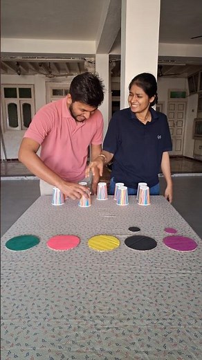 Match the colors with 🟡🟢 #shorts #homegameverse #partygames
