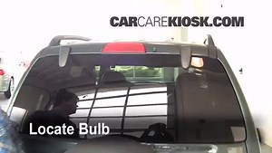 3rd Brake Light Bulb Replacement on a 2006 Jeep Liberty Limited 3.7L V6