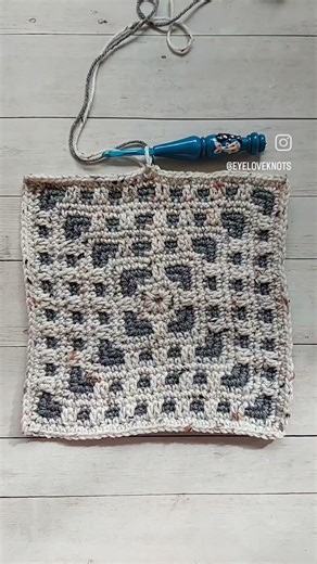 Why Does My Granny Square Slant? | Mosaic Crochet Granny Square | EyeLoveKnots