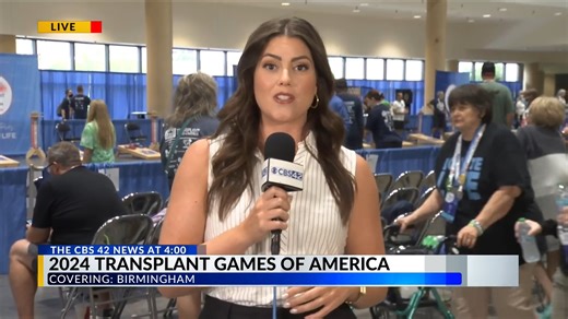 The 2024 Transplant Games of America are underway at the BJCC and there is no shortage of amazing stories from the games' participants and attendees. Watch the CBS 42 News at 4, weekdays from 4 to 5 p.m. | CBS 42