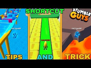 STUMBLE GUYS | ALL MAPS SHORTCUT TIPS AND TRICKS | STUMBLE GUYS
