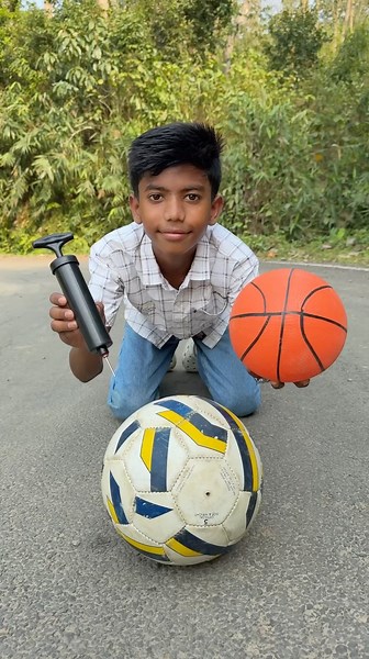 Only ₹99 Nivia Football Vs ₹999 Bouncy Basketball 2Ta Unboxing ⚽️