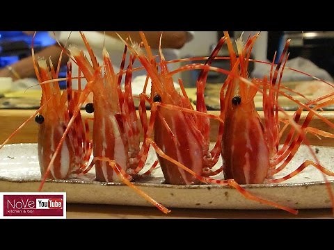 GRAPHIC: Live Shrimp Omakase - Shunji Japanese Cuisine