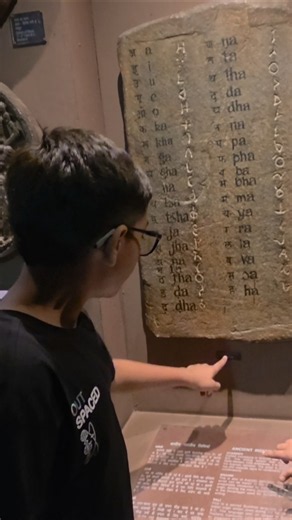 What Do Ancient Indian Scripts Look Like? | Brahmi, Pali, Kharosthi 📜 #shorts