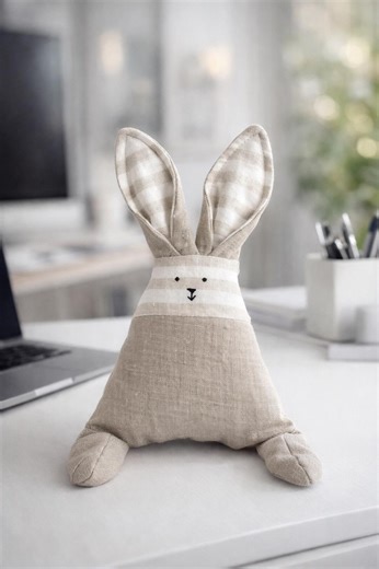 Bunny Sewing Pattern PDF, Stuffed Rabbit Plush Toy Template, DIY Fabric Bunny, Printable Pattern With Instructions, Easy Beginner Project - Etsy