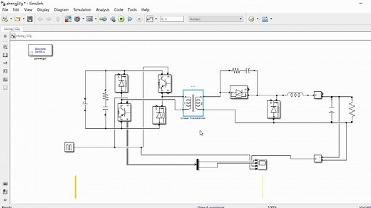 【matlab仿真】双管正激电路