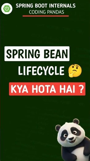Spring Bean Lifecycle Actually Kaise Kaam Karti Hai? 🔥✅ #springboot #spring #java #programming