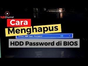 How to Remove HDD BIOS Password