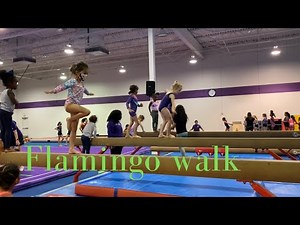 How to do Flamingo walk | showcase gymnastics