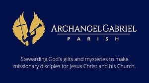 17 reactions | Introducing our new parish logo! From the bright, upstretched wings of the Archangel Gabriel, to the cross and trumpet that the silhouette of our patron bears, this logo embodies the vision of our parish in "stewarding God's gifts and mysteries to make missionary disciples for Jesus Christ and his Church." Fr. Dave explains more of the symbolism behind the new logo in this brief video. | Archangel Gabriel Parish | Facebook