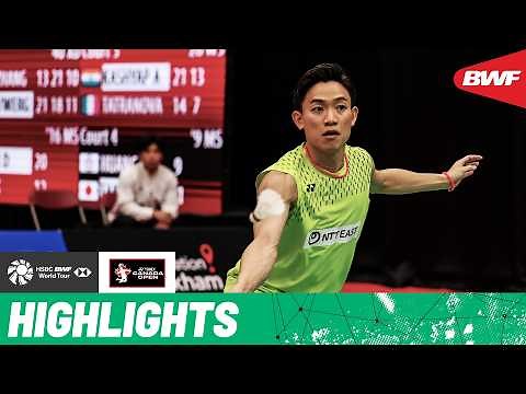 Lee Zii Jia vs Riki Takei | Explosive rallies and powerful smashes