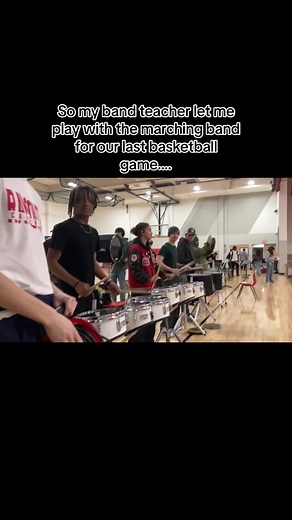 Impressive Drumline Performance at High School Game