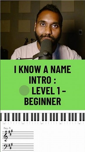 I Know a Name – Level 1 Beginner Intro (Elevation Worship) #music #worshipkeys #christianmusic