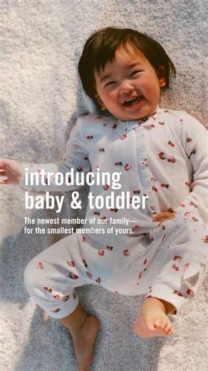 Introducing baby & toddler—the newest member of the abercrombie kids family featuring sizes from newborn to 5T. | Abercrombie Kids