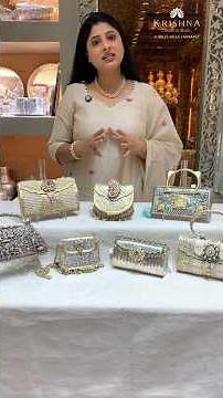 ✨Exclusive Silver Clutches Collection | Elegant Designer Silver Accessories 🌸