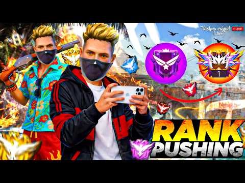 🔴[Live Free Fire New Rank Season Rank Push Live !!