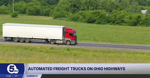ODOT partners with INDOT to test automated freight trucks