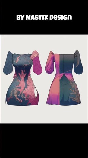 ✨ New dress designs by Nastix Design!