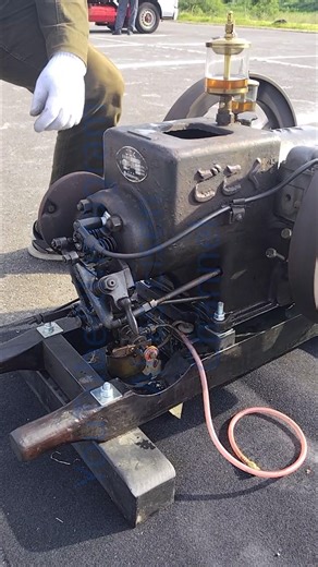 ごこく石油発動機のエンジン始動！”Gokoku”Oil Engine Start UP!