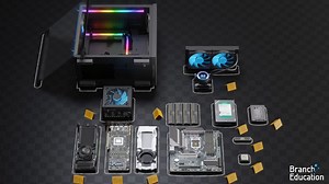 电脑硬件是如何工作的|计算机|How does Computer Hardware Work [3D Animated Teardown]