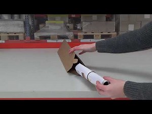 What can triangular postal tubes be used for?