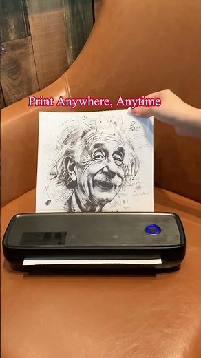 When you have a Aixiqee A80 portable printer, you can literally print everywhere!😍