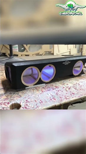 Build a STRONG Subwoofer Box: Double Baffle Bracing! #shorts