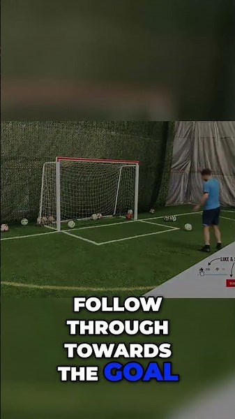 Soccer Shooting: Follow Through to the Target Like a Pro!