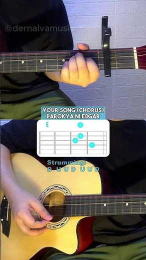 Your Song - Parokya Ni Edgar | Easy Guitar Chords Tutorial For Beginners