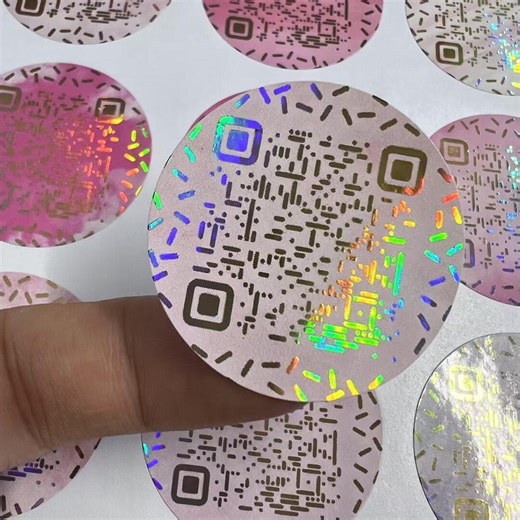 Custom Website QR Codes Stickers. Personalised Foil Round Stickers, Commercial Candles, Weddings, Parties Foil Stickers Rickydesignstudio - Etsy